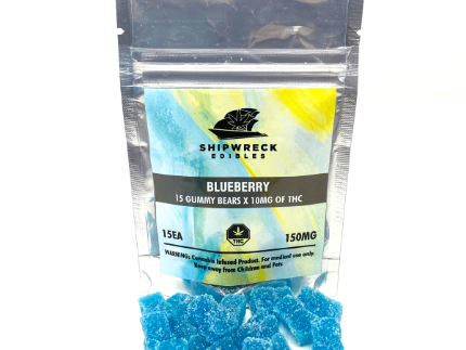 Blueberry by ShipWreck Edibles (150mg THC)