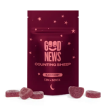 Good News | 2:1 Counting Sheep Black Cherry (CBN:THC) Gummies – 10 Pack