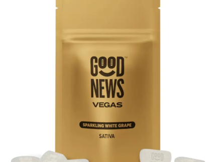 Good News | Sparkling White Grape Gummies With Caffeine – 10 Pack