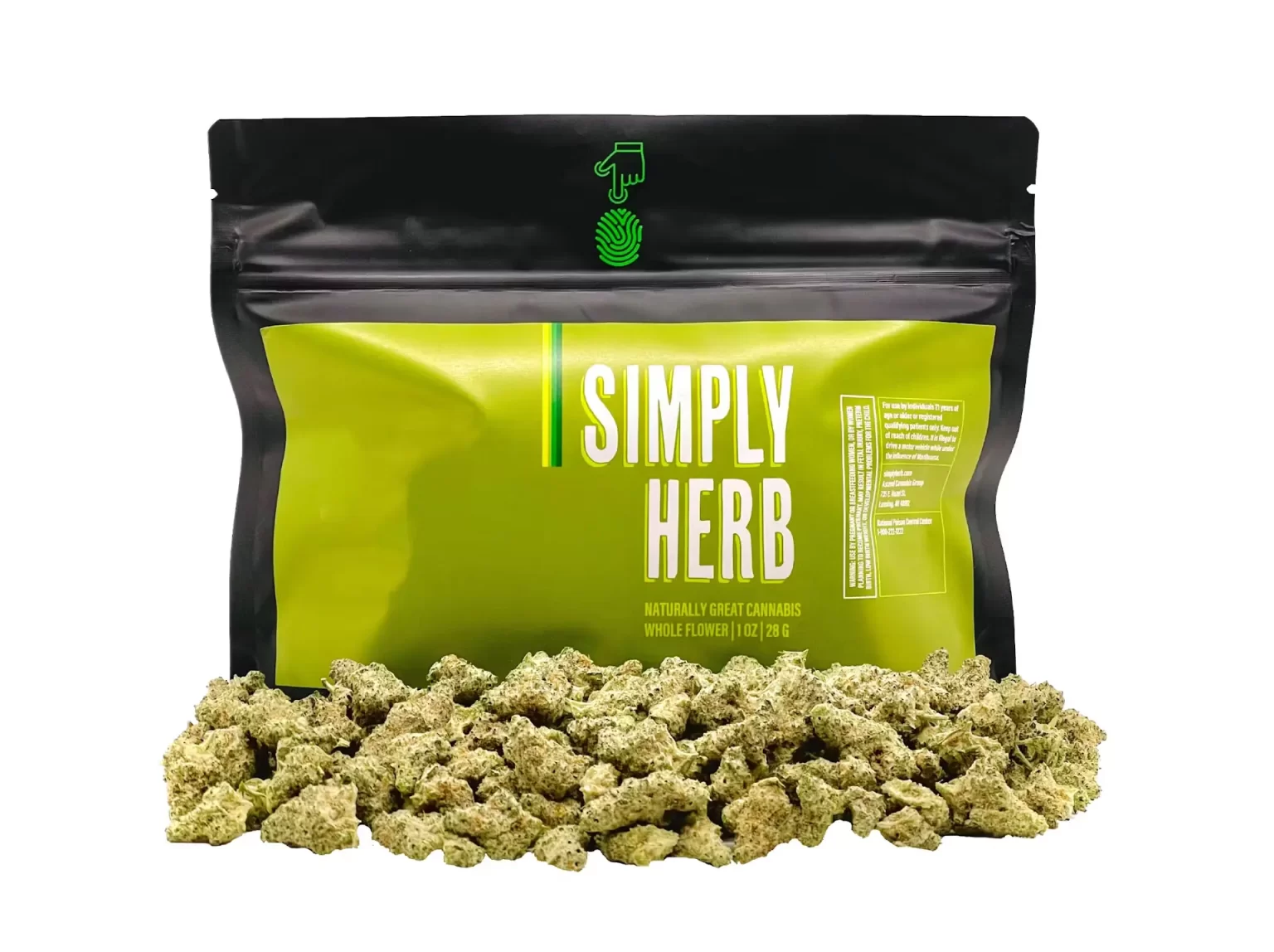 IMG_0427-1.webp Simply Herb Kush and Cream Popcorn 28g - Image 1