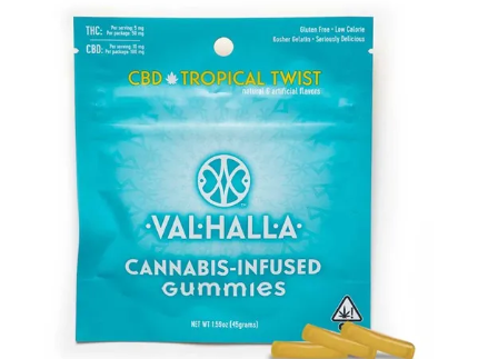 Sit back, relax, and let our fruity delicious Indica-dominant Tropic Twist gummies ease your mind and take you Caribbean dreaming. Easy to mnnh