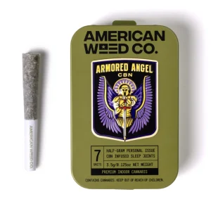 American Weed Co. | Armored Angel CBN | 0.5g Infused PR 7PK
