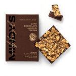 Dark Chocolate Almond Toffee Bar - Image 2
