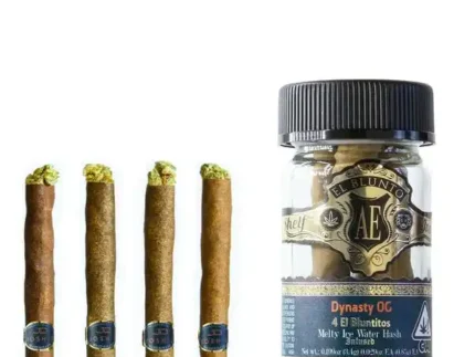 El Bluntito x Josh D – Dynasty OG w/Hash- 4 x .85G [Mini Blunt]